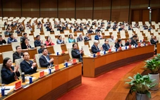 Chủ tịch Quốc hội Trần Thanh Mẫn chủ trì hội nghị thông báo nhanh kết quả Đại hội XIV của Đảng