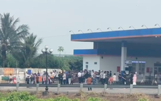 Tranh chấp đông người giữa hai doanh nghiệp tại trạm xăng trên cao tốc TP.HCM - Long Thành