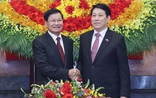 Chủ tịch nước Lương Cường hội kiến Tổng Bí thư, Chủ tịch nước Lào