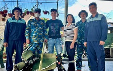 Ra sau vườn nhà, người đàn ông phát hiện ghế rơi từ chiếc máy bay Yak-130 gặp nạn