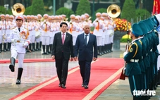 Chủ tịch nước Lương Cường chủ trì lễ đón chính thức Chủ tịch Hội đồng châu Âu