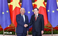 Chủ tịch Quốc hội gặp Chủ tịch Hội đồng châu Âu, đề nghị thúc đẩy phê chuẩn EVIPA