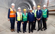 Chủ tịch Hội đồng châu Âu thăm dự án metro số 3 Hà Nội