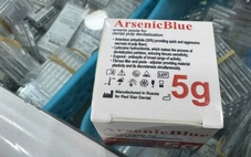 Thạch tín 'đội lốt' thuốc diệt tủy, hơn 3.000 hộp tuồn vào nhiều cơ sở nha khoa