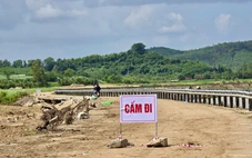 Vụ sập bờ kè làm 4 người chết: Bờ kè bị lũ gây hư hỏng, đã khảo sát nhưng chưa kịp sửa chữa