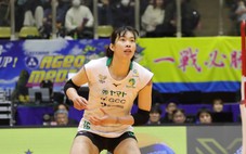 Thanh Thúy thua trận đầu tiên từ khi trở lại đội bóng chuyền Nhật Bản