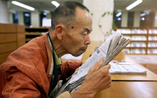 Thư viện ở Trung Quốc mở cửa cho người vô gia cư vào đọc sách