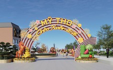 Đường hoa quay lại trung tâm Mỹ Tho sau 7 năm vắng bóng