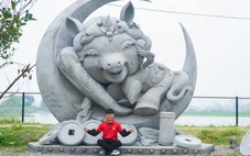 Linh vật 'Ngựa thương' chốt giá hơn 222 triệu đồng, dành tặng người nghèo đón Tết