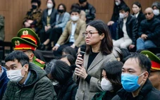 Hình ảnh hai cựu cục trưởng cùng 32 cán bộ Cục An toàn thực phẩm bị xét xử vụ nhận hơn 100 tỉ