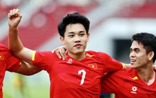 U23 Việt Nam đấu với U23 Jordan (hiệp 1): 1-0: Đình Bắc mở tỉ số
