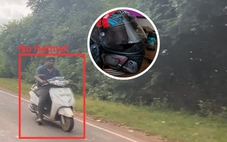 Mũ bảo hiểm thành camera AI, tự động bắt lỗi giao thông, báo cáo trực tiếp với cảnh sát