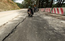Từ 5h ngày 9-1, cấm lưu thông một đoạn đèo Prenn Đà Lạt