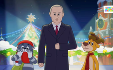 Tổng thống Putin bất ngờ xuất hiện trong phim hoạt hình thiếu nhi Nga