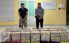 Mật phục xuyên đêm, bắt ghe chở pháo lậu từ Campuchia vào Việt Nam