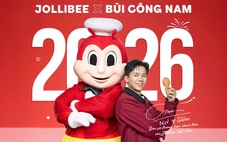 Bùi Công Nam trở thành gương mặt đại diện của Jollibee Việt Nam