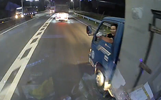 Nhà xe lên tiếng chuyện xe đang chở hành khách rượt đuổi xe tải trên cao tốc 'như phim'