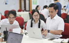 Cán bộ Agribank học ứng dụng AI trong truyền thông số tại báo Tuổi Trẻ