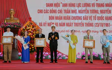 Truy tặng danh hiệu Anh hùng lực lượng vũ trang nhân dân cho 3 cán bộ đoàn tàu không số huyền thoại