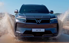 Lộ diện xe điện 'lạ' ở Việt Nam, dễ là VinFast VF 9 đời mới