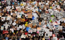 Ông Trump yêu cầu không đụng đến người biểu tình ở các thành phố Mỹ