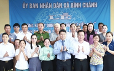 Xã Bình Chánh, TP.HCM đăng ký xây dựng 'Khu dân cư kiểu mẫu' tại khu định cư 47 ha