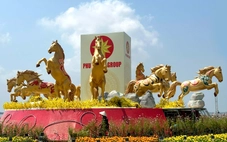 An Giang làm đại cảnh Mã đáo thành công được người dân ưa thích