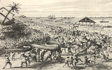 Múa lân sư rồng ở Sài Gòn cách đây một thế kỷ từng xuất hiện trên báo Pháp