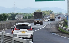 Tạm dừng thông xe cao tốc Quảng Ngãi - Hoài Nhơn dịp Tết Nguyên đán