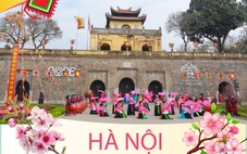 Hà Nội lần đầu tiên tổ chức Đường hoa Tết trong Hoàng thành Thăng Long