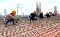 Bứt tốc thi công nhà ở xã hội tại Hà Tĩnh trong những ngày cuối năm