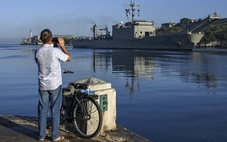Tàu Mexico chở 814 tấn hàng viện trợ cho Cuba tiến vào cảng Havana