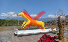 Lai Châu lên tiếng về hình ảnh 'linh vật ngựa lai hươu'