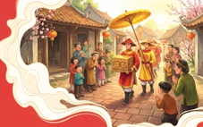 Thú vị Tết Việt ngày xưa, dịp hiếm người dân có thể gặp Vua