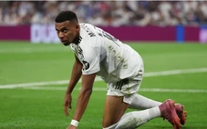 Mbappe tịt ngòi trận thứ 3 liên tiếp, Real Madrid thua sốc