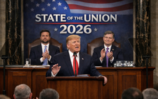 Tổng thống Mỹ Donald Trump đọc Thông điệp liên bang 2026