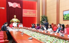 Công bố quyết định kiểm tra, giám sát của Bộ Chính trị, Ban Bí thư với Ban Thường vụ Tỉnh ủy Phú Thọ