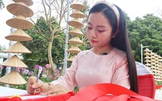 Trẩy hội đình làng Hương Trà, gửi gắm ước nguyện tốt đẹp đầu năm lên cây nguyện ước