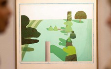 Tranh của David Hockney tái xuất sau 30 năm, sắp đấu giá hàng triệu bảng Anh
