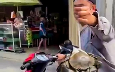 Nam thanh niên cho ‘cua bay’ ngoài đường bị xử phạt