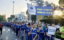 Đi bộ hướng về y tế cơ sở, TP Cần Thơ nhận được 1,5 tỉ đồng