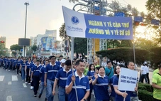 Đi bộ hướng về y tế cơ sở, TP Cần Thơ nhận được 1,5 tỉ đồng