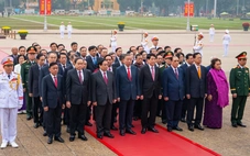 Lãnh đạo Đảng, Nhà nước vào lăng viếng Chủ tịch Hồ Chí Minh nhân 96 năm Ngày thành lập Đảng