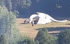 Xôn xao video rồng trắng tại cơ sở bí mật của Trung Quốc