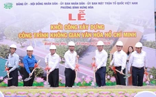 Phường Bình Hưng Hòa tổ chức lễ khởi công xây dựng công trình Không gian văn hóa Hồ Chí Minh