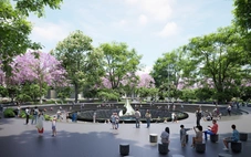 Sẽ có nghi thức thả hoa đăng tại lễ khánh thành công viên số 1 Lý Thái Tổ vào tối 12-2