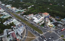 Gấp rút chuẩn bị mặt bằng làm cầu vượt tại ngã tư Đồng Tâm