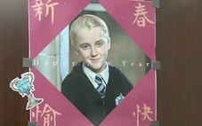 Nhân vật phản diện trong Harry Potter thành 'linh vật' năm mới ở Trung Quốc