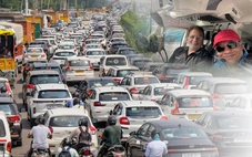 Cao tốc kẹt hơn 30 giờ, đại gia phải gọi trực thăng đến để thoát thân