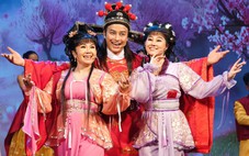 Tú Sương, Quế Trân, Võ Minh Lâm quậy tưng bừng trong Gánh cải trạng nguyên